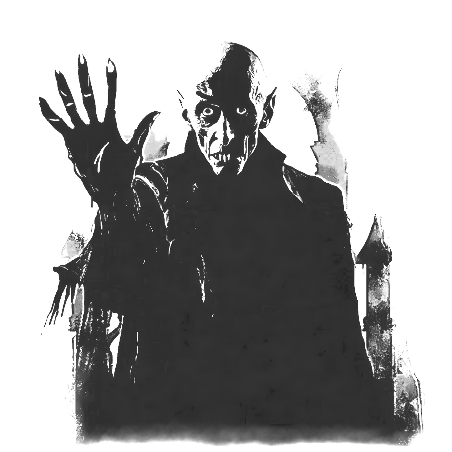 Nosferatu, ink sketch original. A4