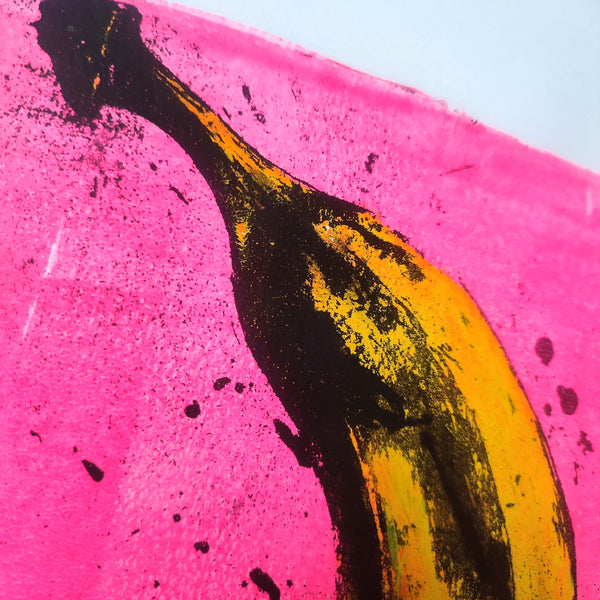 "Top Banana", Monotype artwork