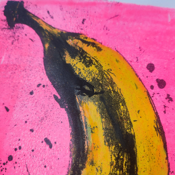 "Top Banana", Monotype artwork