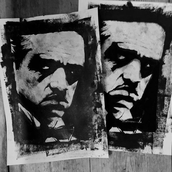 The Original Don, Framed Limited Handmade Print (8 available)