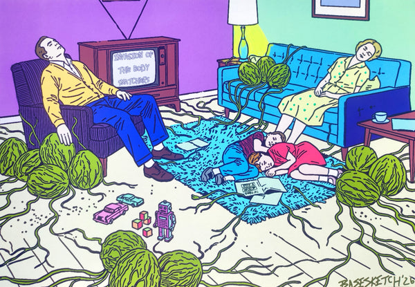 "Invasion of the Body Snatchers 50s", Pop Artwork