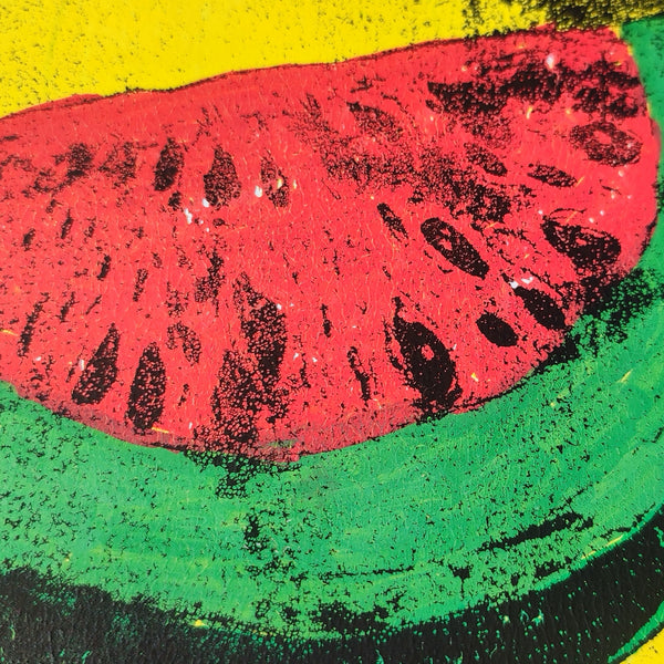 "Watermelon Sugar", Monotype artwork