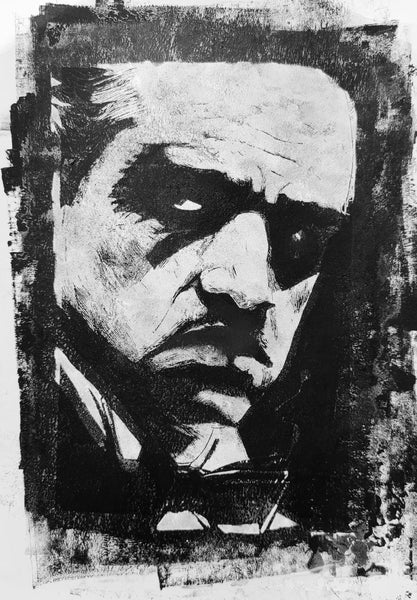 The Original Don, Framed Limited Handmade Print (8 available)