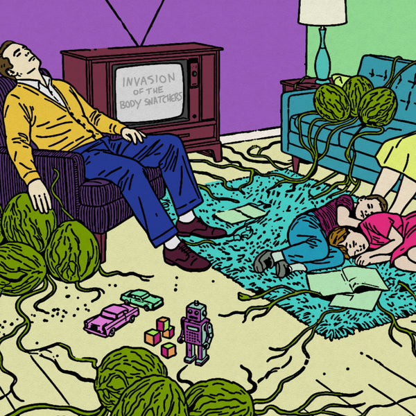"Invasion of the Body Snatchers 50s", Pop Artwork