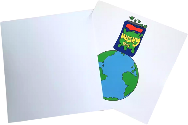 Peas on Earth Christmas card
